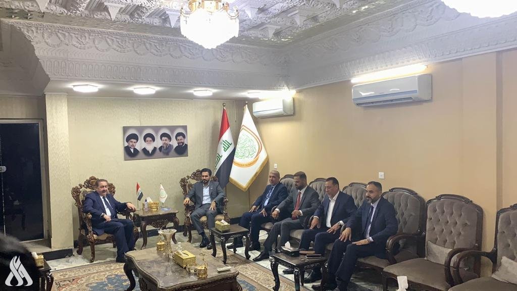 The delegation of the Kurdistan Democratic Party meets the political ...