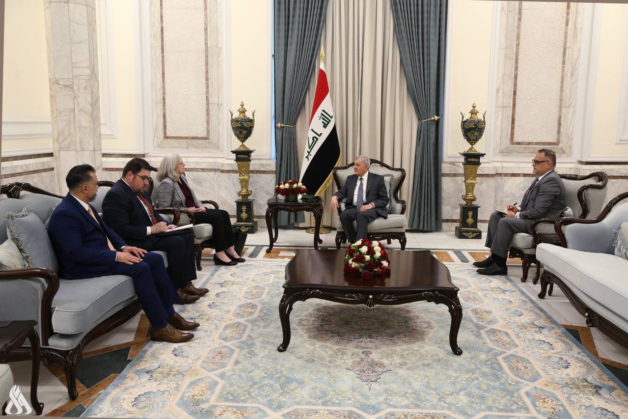 President Rashid, Receives U.s. Ambassador To Iraq Alina Romanowski's 