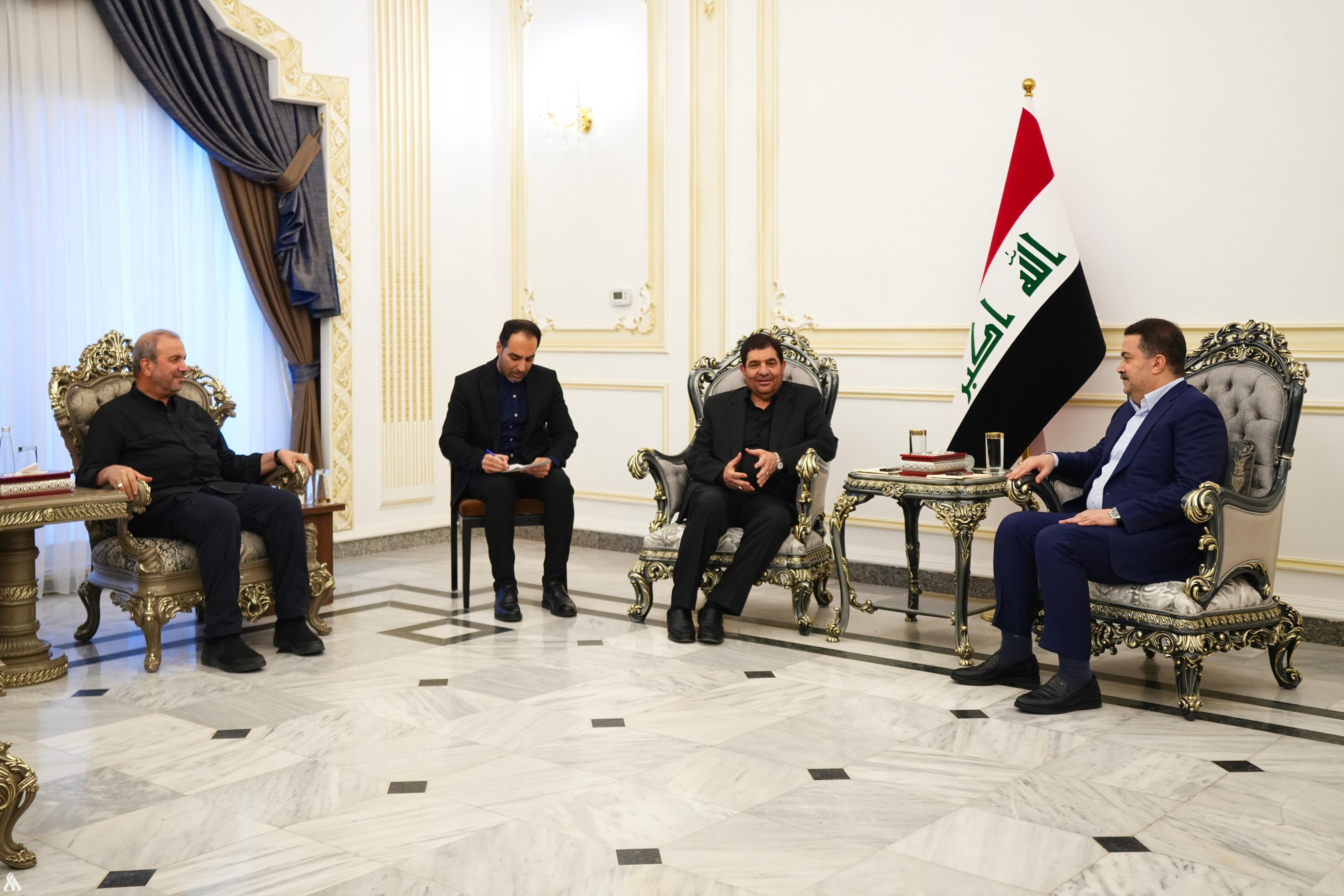 Al-Sudani Receives Former Iranian Vice President » Iraqi News Agency