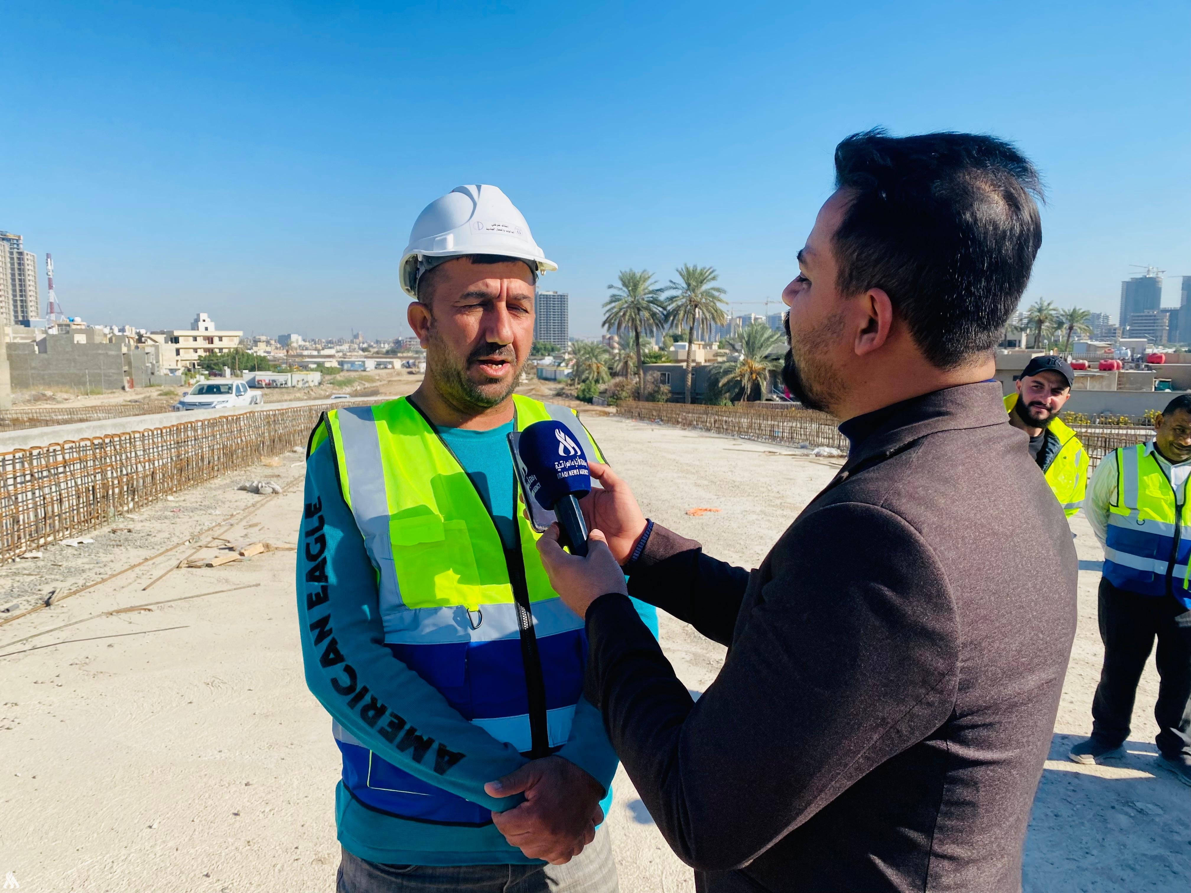 الإعمار: جسر الطلائع - البيجية سيخدم المناطق المارة بمطار المثنى وصولا إلى ساحة اللقاء