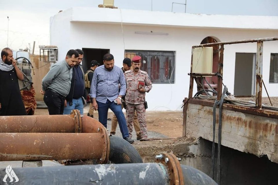 محافظ ميسان يعلن قرب تنفيذ محطتين لمعالجة مياه الصرف الصحي